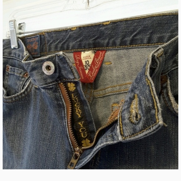 SALE FINAL JEANS LUCKY BRAND Bootcut β¬ SZ: 10 - Picture 4 of 8